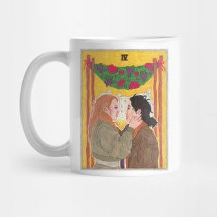 villaneve four of wands Mug